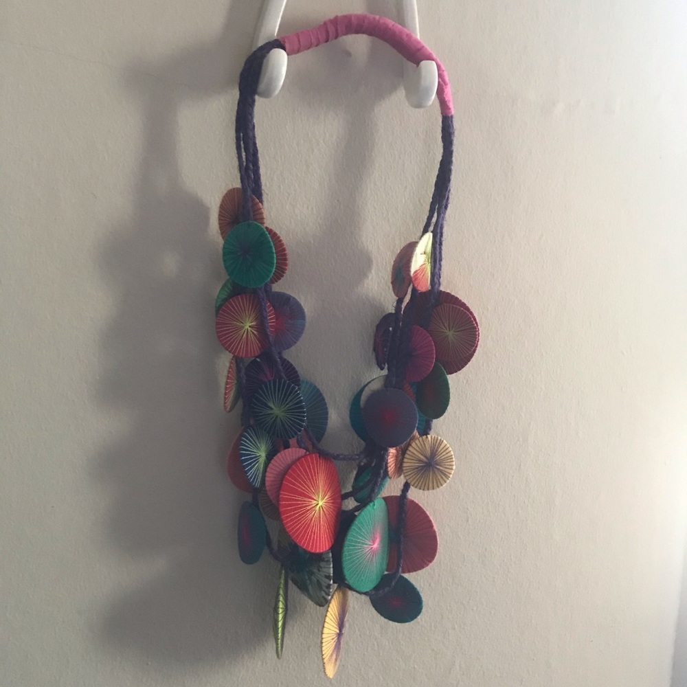 ModCloth Fabric Statement Necklace